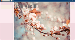Desktop Screenshot of lillivanillilove.blogspot.com