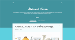 Desktop Screenshot of natural--mente.blogspot.com