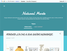Tablet Screenshot of natural--mente.blogspot.com