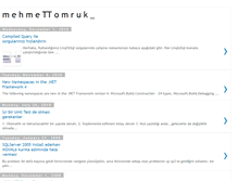 Tablet Screenshot of mehmettomruk.blogspot.com