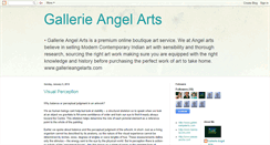 Desktop Screenshot of gallerieangelarts.blogspot.com