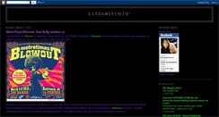 Desktop Screenshot of elizabitchin.blogspot.com
