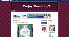 Desktop Screenshot of craftyheartcrafts.blogspot.com