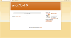Desktop Screenshot of andi7fold.blogspot.com