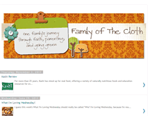 Tablet Screenshot of familyofthecloth.blogspot.com