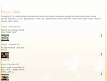 Tablet Screenshot of duniajilbabindonesia.blogspot.com