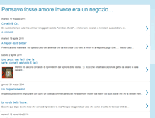 Tablet Screenshot of pensavofosseamore.blogspot.com