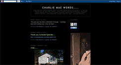 Desktop Screenshot of charlie-mae-returns.blogspot.com