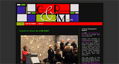 Desktop Screenshot of choeur-romantique-et-moderne.blogspot.com