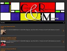 Tablet Screenshot of choeur-romantique-et-moderne.blogspot.com