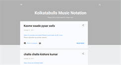 Desktop Screenshot of kolkatabulls.blogspot.com