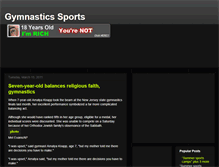 Tablet Screenshot of gymnasticssports.blogspot.com