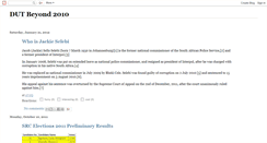 Desktop Screenshot of dutbeyond2010.blogspot.com
