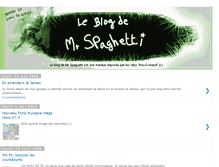 Tablet Screenshot of mrspaghetti-leblog.blogspot.com