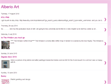 Tablet Screenshot of alberioart.blogspot.com