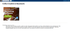Desktop Screenshot of cribscradelsandbassinets.blogspot.com