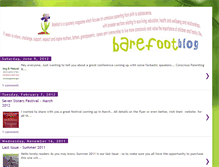 Tablet Screenshot of barefootmagazine.blogspot.com