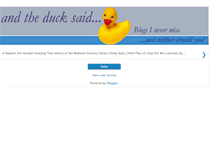 Tablet Screenshot of andtheducksaidblogsilove.blogspot.com
