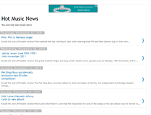 Tablet Screenshot of musicnewses.blogspot.com