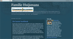 Desktop Screenshot of famhuijsmans.blogspot.com