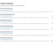 Tablet Screenshot of cartassonoras.blogspot.com