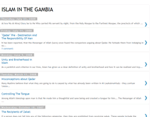 Tablet Screenshot of islaminthegambia.blogspot.com