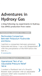 Mobile Screenshot of hydroxygasadventure.blogspot.com