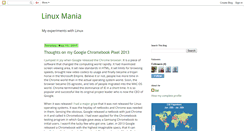 Desktop Screenshot of linuxexperimentation.blogspot.com