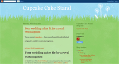 Desktop Screenshot of cupcakecakestand.blogspot.com