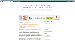 Desktop Screenshot of angermanagementworksheet4teens.blogspot.com