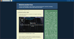 Desktop Screenshot of bobstaccessservices.blogspot.com
