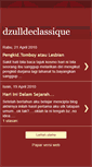 Mobile Screenshot of dzullclassique.blogspot.com