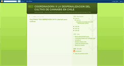 Desktop Screenshot of coordinadoracannabis.blogspot.com