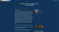 Desktop Screenshot of ederluispersonaldrummer.blogspot.com