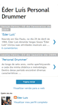 Mobile Screenshot of ederluispersonaldrummer.blogspot.com
