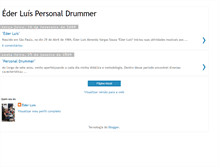 Tablet Screenshot of ederluispersonaldrummer.blogspot.com