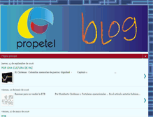 Tablet Screenshot of blogpropetel.blogspot.com