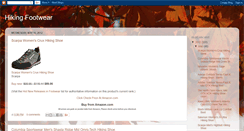 Desktop Screenshot of behikingfootwear.blogspot.com