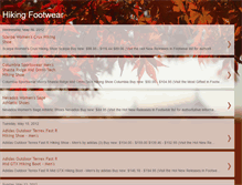 Tablet Screenshot of behikingfootwear.blogspot.com