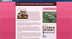 Desktop Screenshot of comprehensivedemonology.blogspot.com