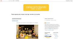 Desktop Screenshot of caraminholandofesta.blogspot.com