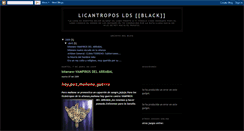 Desktop Screenshot of blacklicantropos.blogspot.com