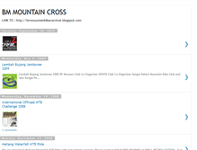 Tablet Screenshot of bmmountaincross.blogspot.com