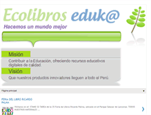 Tablet Screenshot of ecolibroseduka.blogspot.com