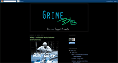 Desktop Screenshot of grimeblogger.blogspot.com