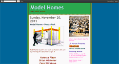 Desktop Screenshot of modelhomepage.blogspot.com