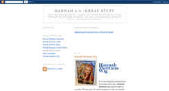 Desktop Screenshot of hannah-montana-mp3.blogspot.com