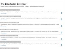 Tablet Screenshot of libertariandefender.blogspot.com