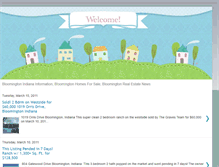 Tablet Screenshot of bloomingtonrealestatelistings.blogspot.com