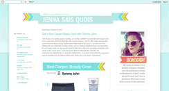 Desktop Screenshot of jennasaisquois.blogspot.com